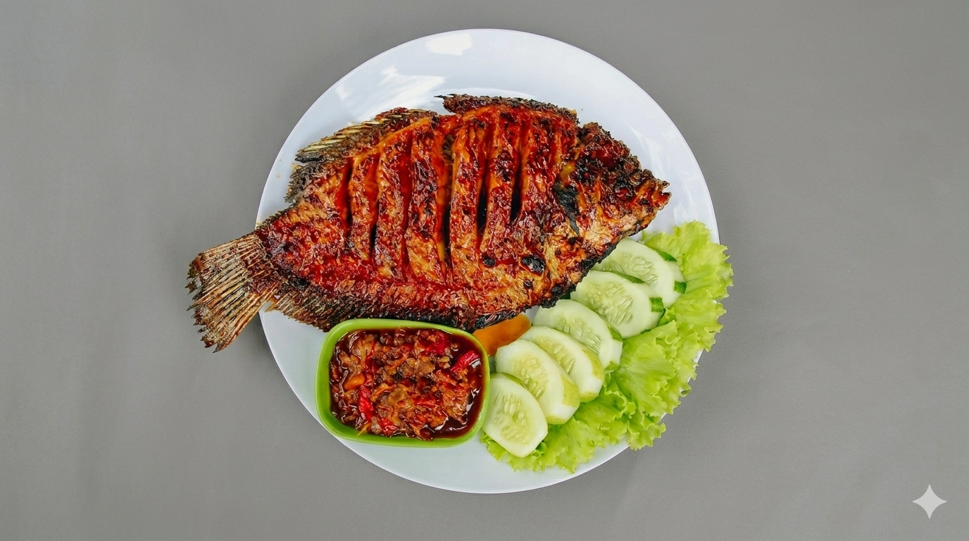 Ikan Gurame Bakar